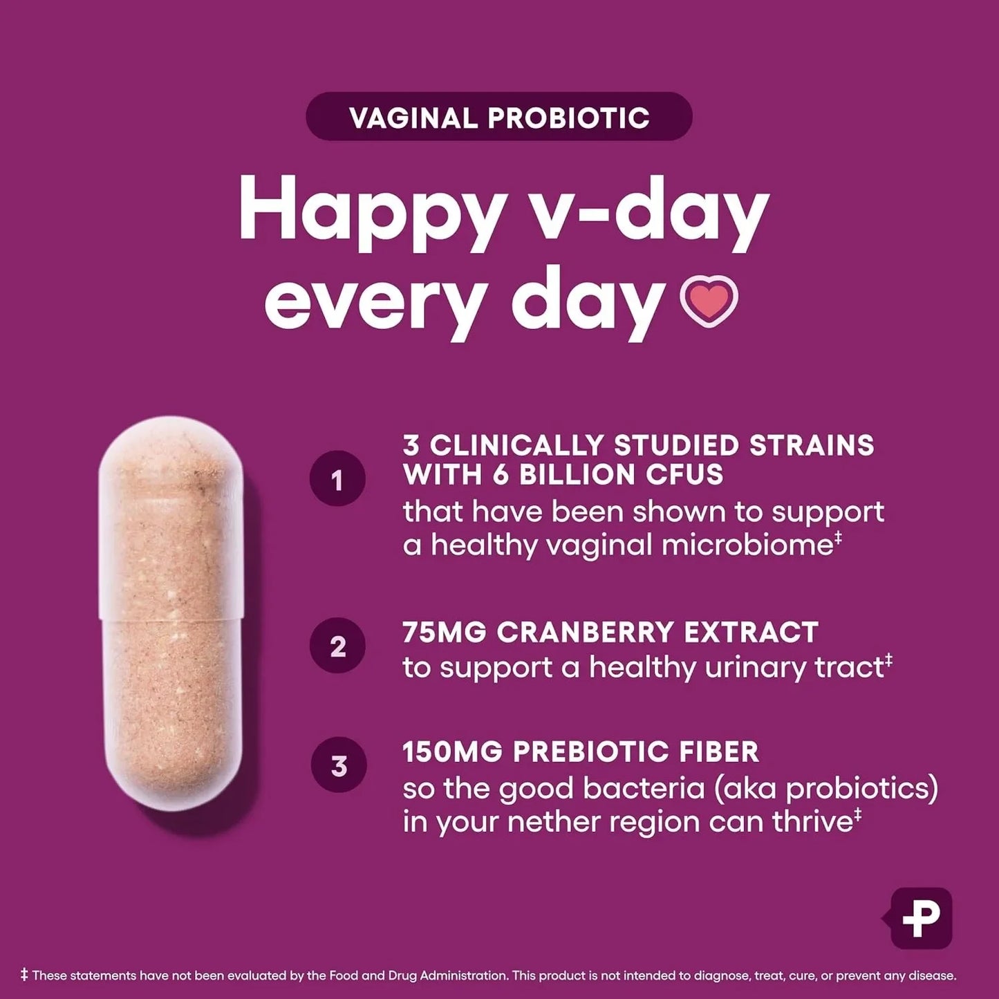 Gélules probiotiques vaginales pour femmes