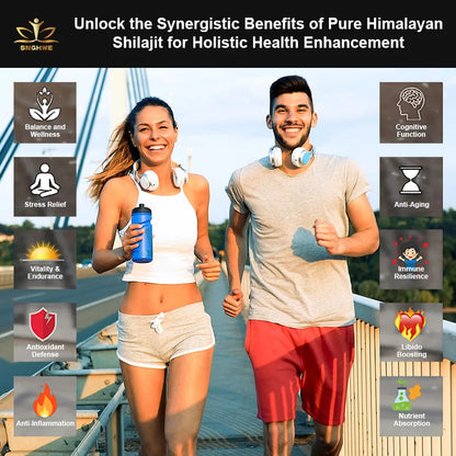 Complément de Shilajit Pur de l'Himalaya