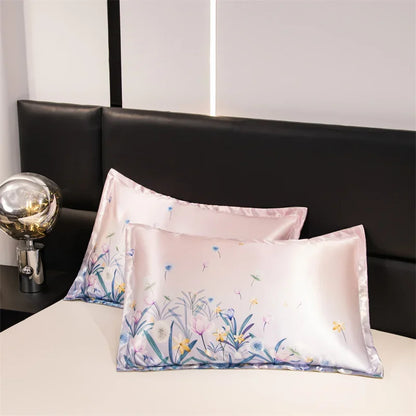 Taie d'oreiller en satin