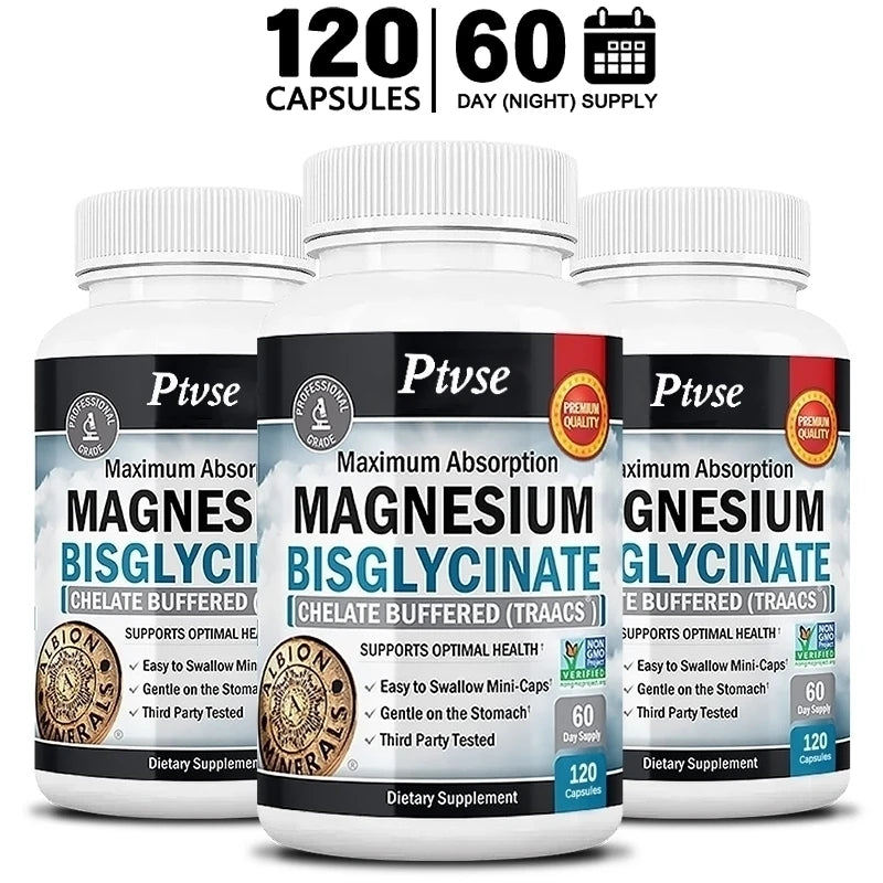 Capsules de Bisglycinate de Magnésium 400 mg