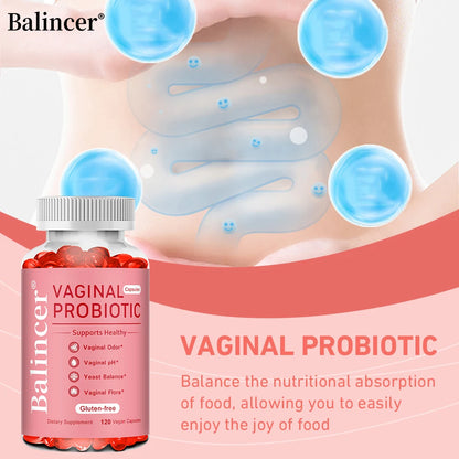 Capsules de soutien immunitaire intestinal vaginal