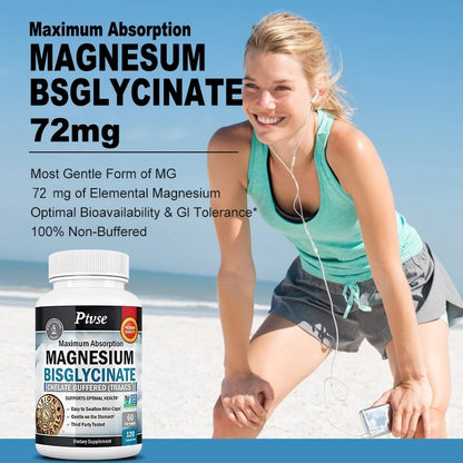 Capsules de Bisglycinate de Magnésium 400 mg