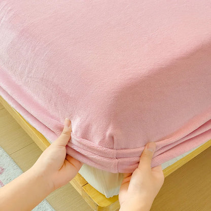 Drap-housse en velours