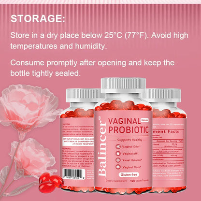 Capsules de soutien immunitaire intestinal vaginal