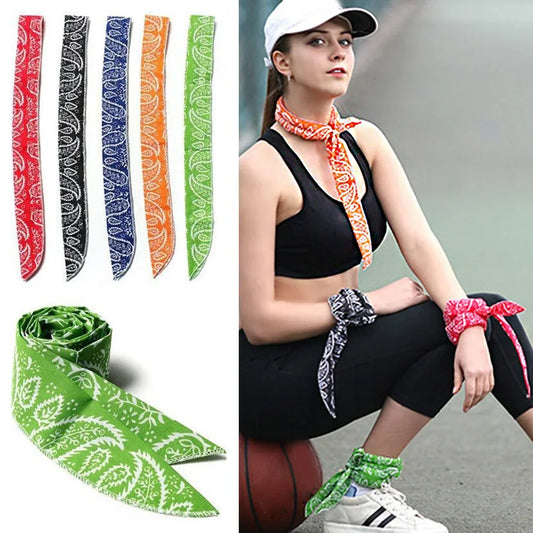 Foulard rafraîchissant pour le cou