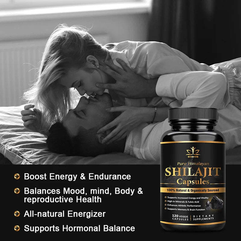 Complément de Shilajit Pur de l'Himalaya