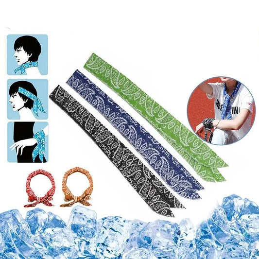 Foulard rafraîchissant pour le cou