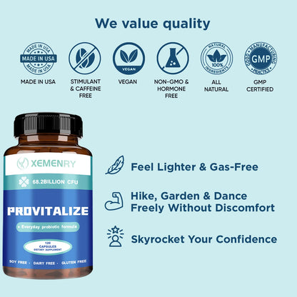 Gélules de probiotiques pour femmes