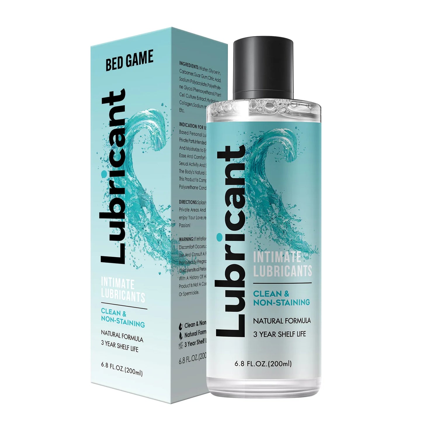 Gel lubrifiant intime à base d'eau