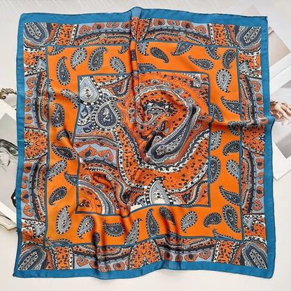 Carré de soie de luxe