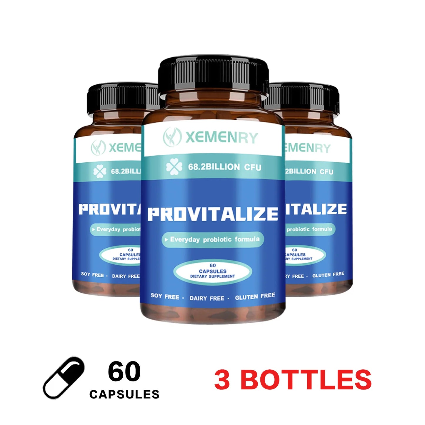 Gélules de probiotiques pour femmes