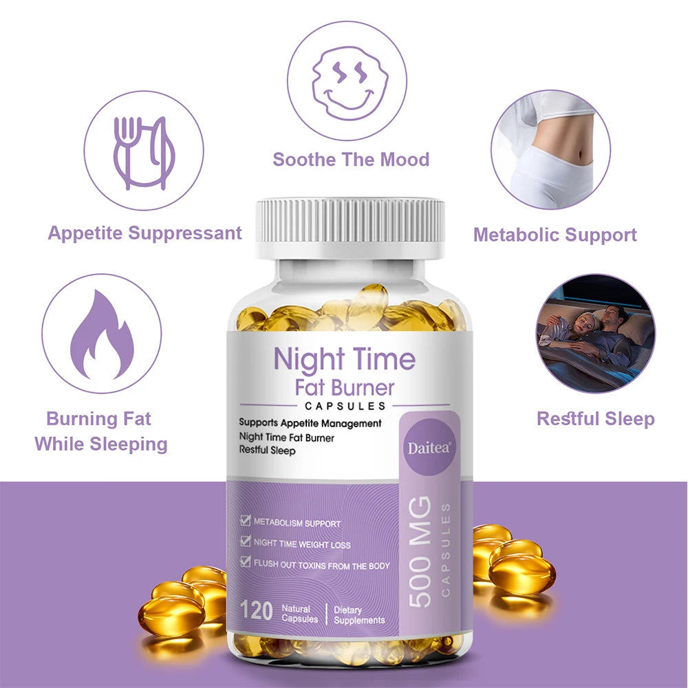 Capsules Brûleur de Graisse Nuit