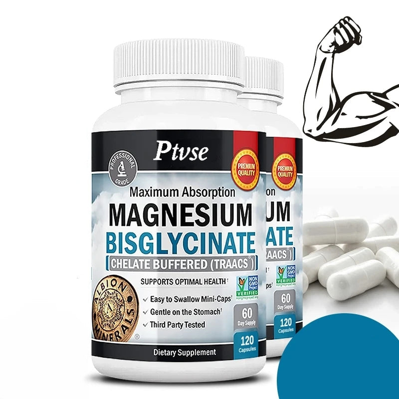 Capsules de Bisglycinate de Magnésium 400 mg