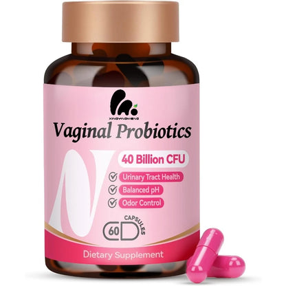 Capsules de probiotiques pour femmes