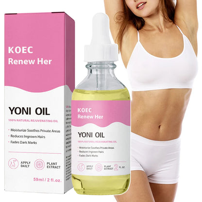 Huile hydratante naturelle féminine