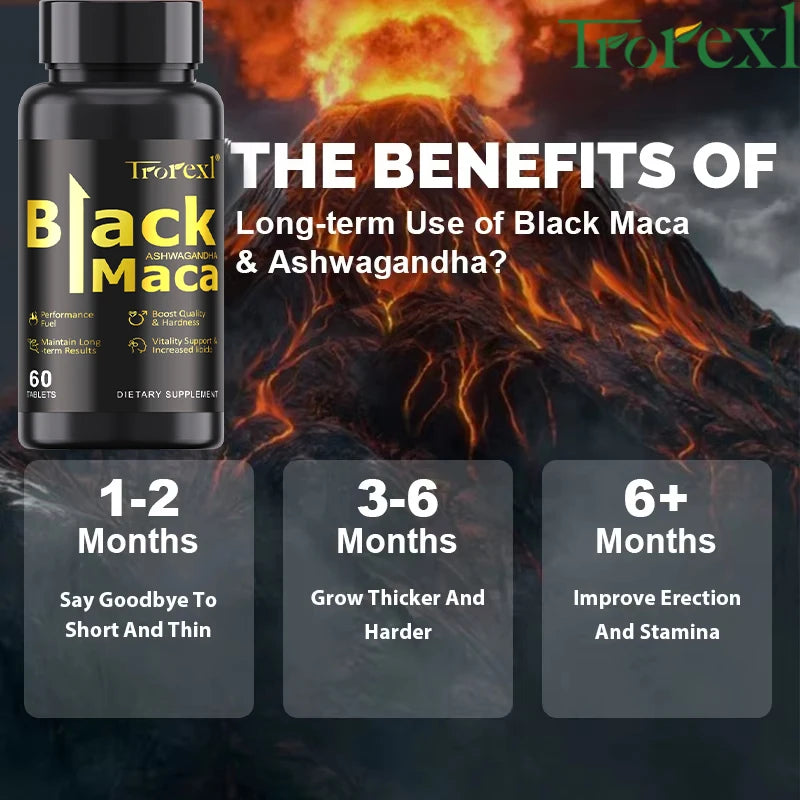 Comprimés de Maca Noire Biologique
