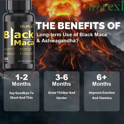 Comprimés de Maca Noire Biologique