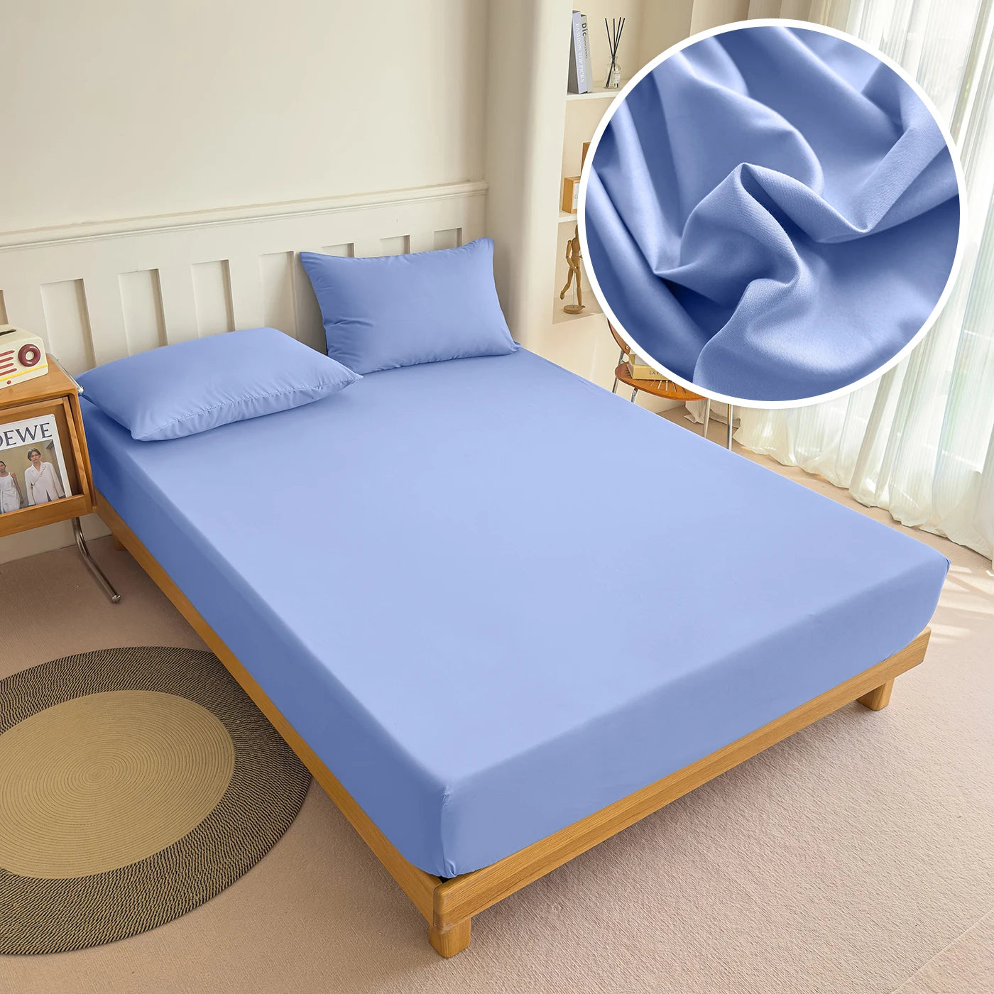 Drap-housse uni
