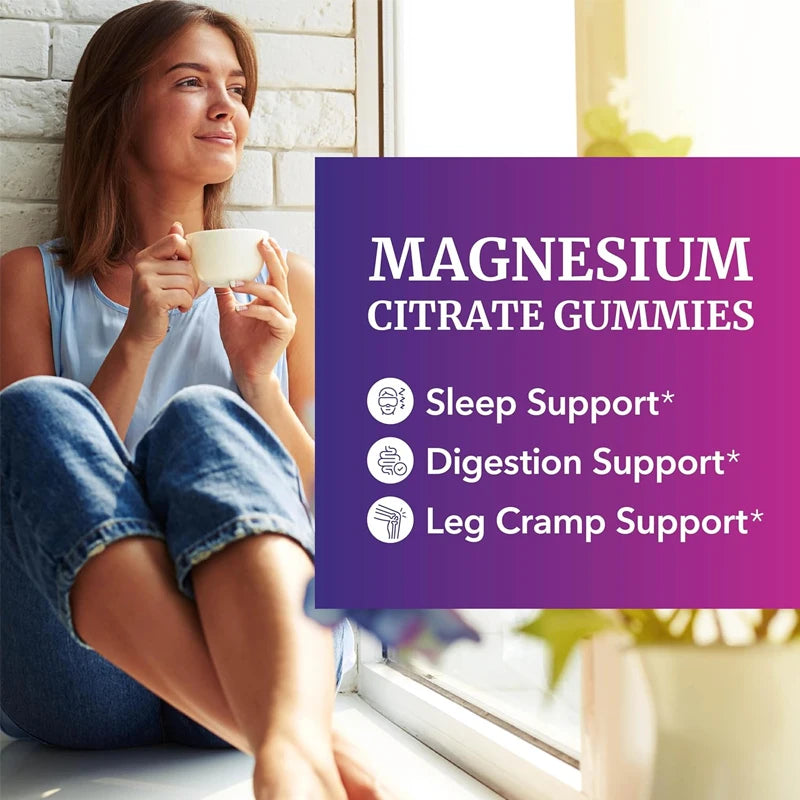 Gummies au citrate de magnésium