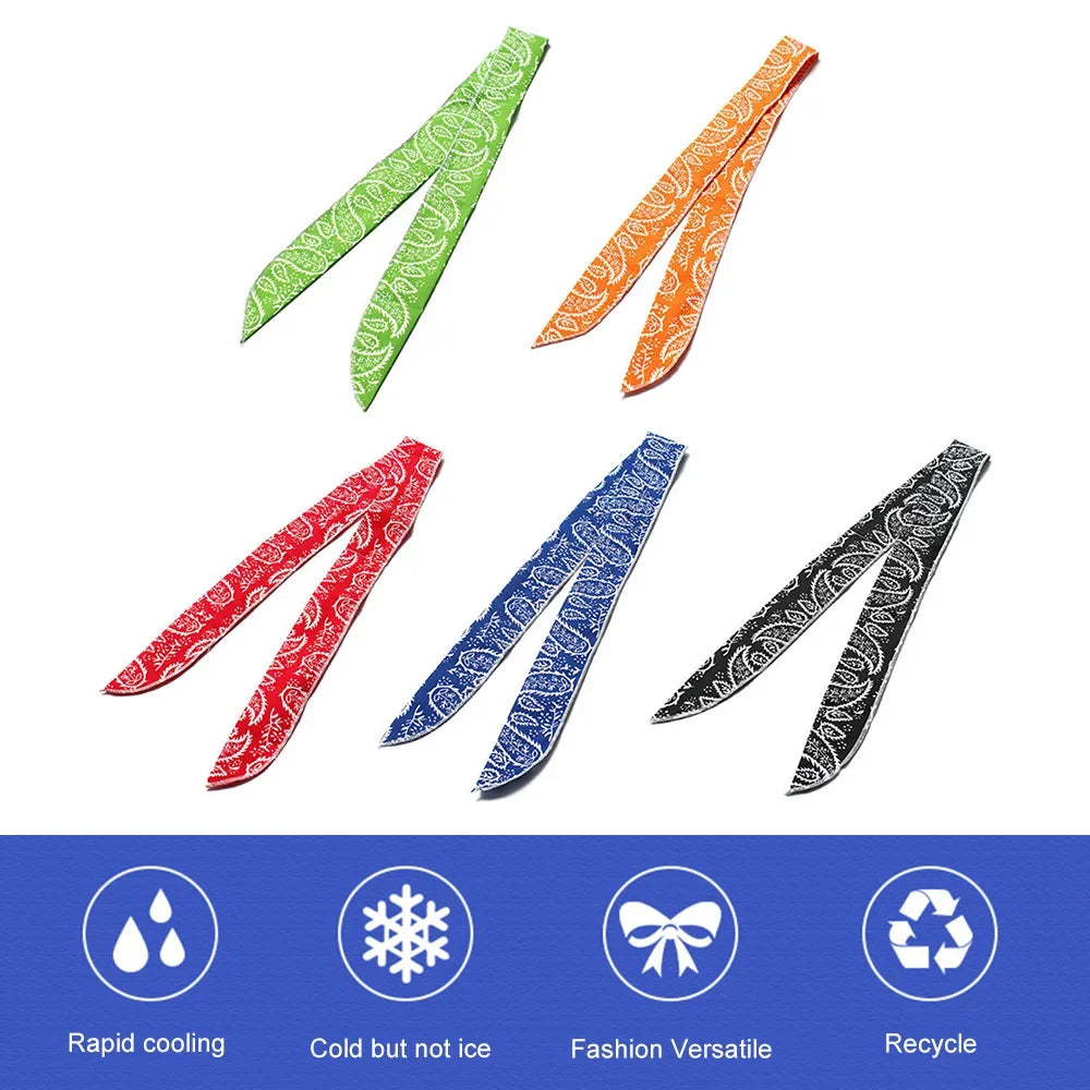 Foulard rafraîchissant pour le cou