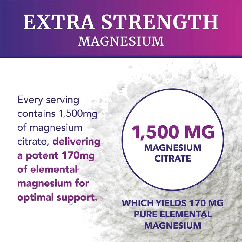 Gummies au citrate de magnésium