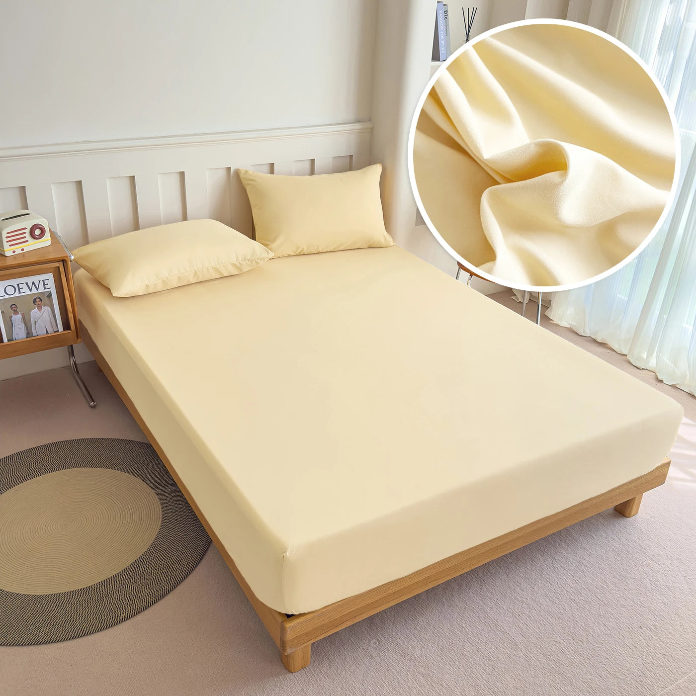 Drap-housse uni