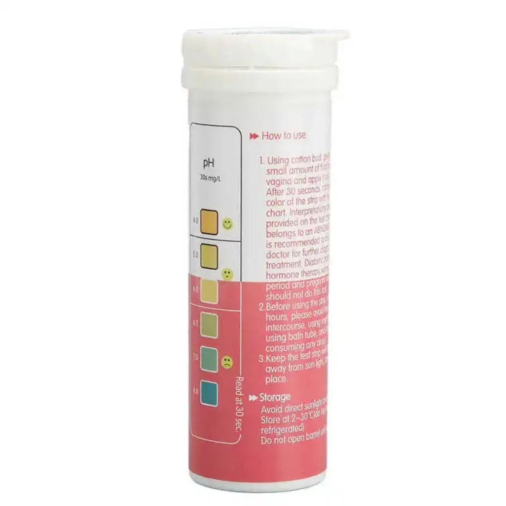 Bandelettes de test du pH vaginal