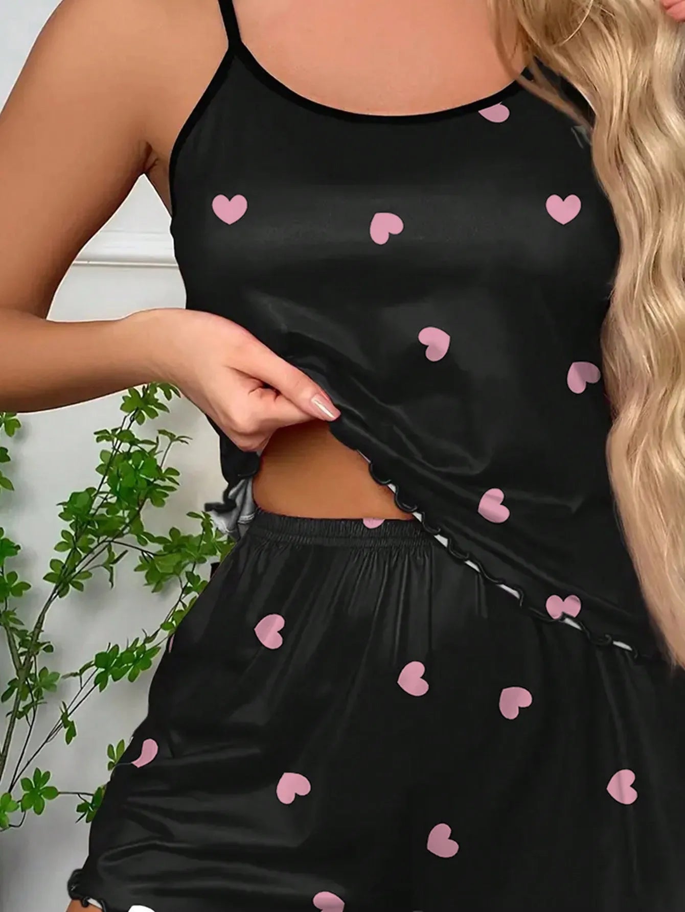 Pyjama Cœur Imprimé