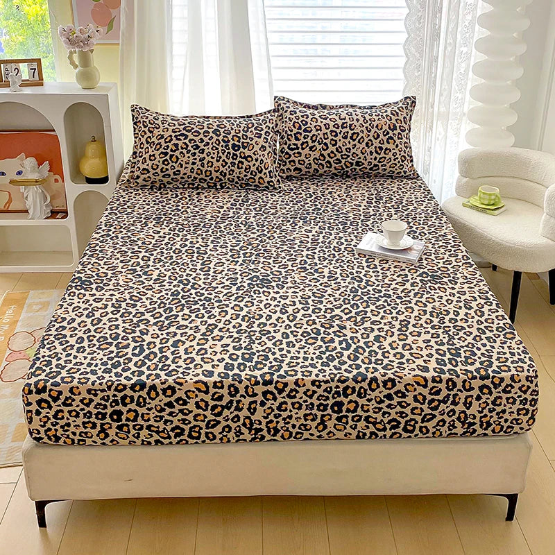 Parure de draps housses fleuris