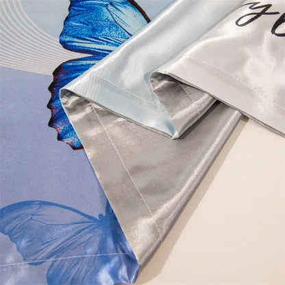 Taie d'oreiller en satin