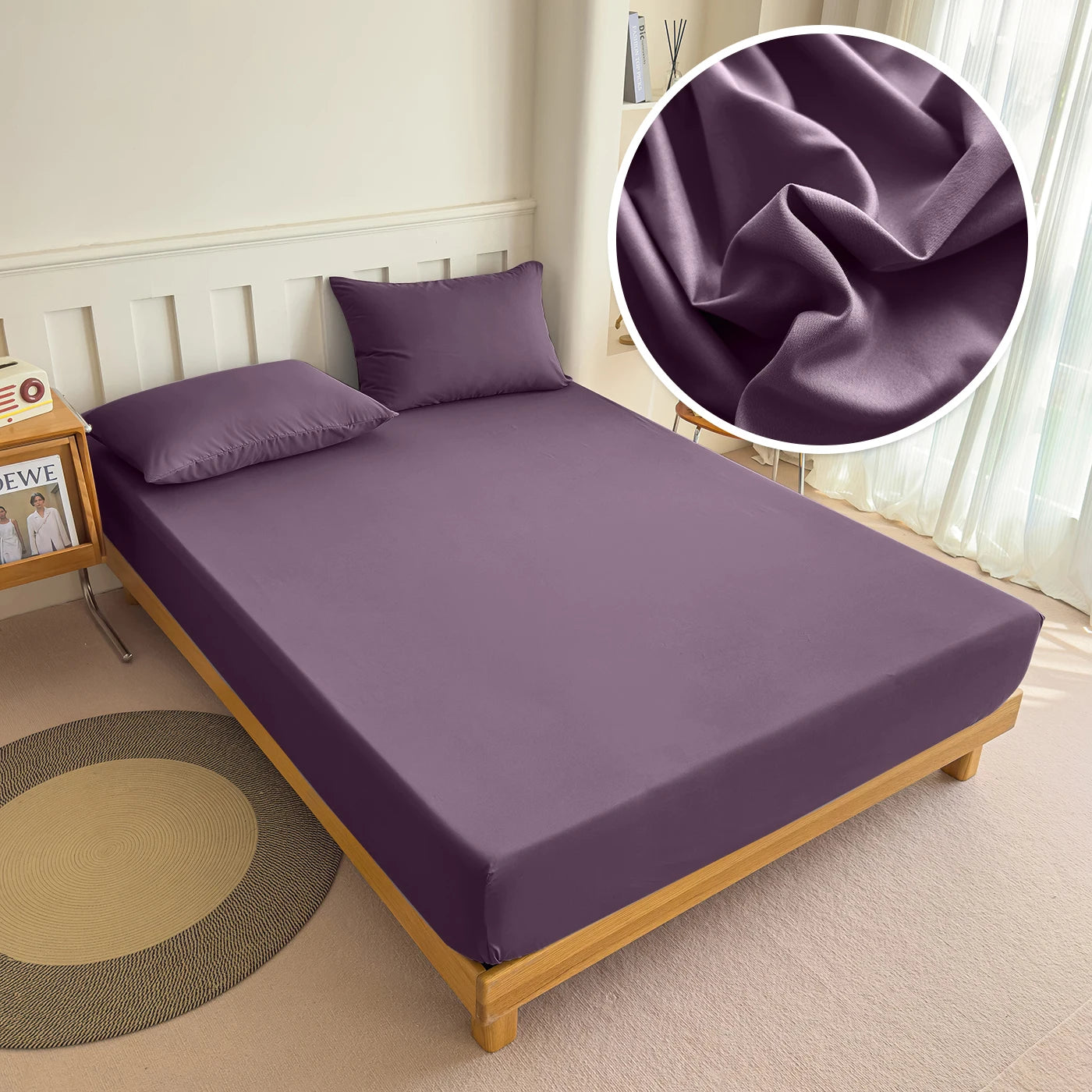 Drap-housse uni