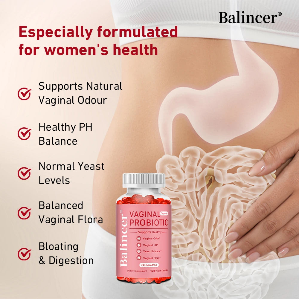 Capsules de soutien immunitaire intestinal vaginal