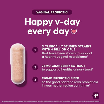 Gélules probiotiques vaginales pour femmes