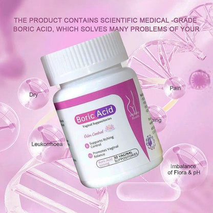 Suppositoires vaginaux à l'acide borique