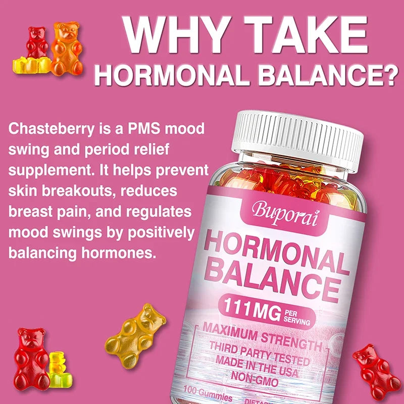 Bonbons Gélifiés Équilibre Hormonal