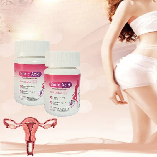 Suppositoires vaginaux à l'acide borique
